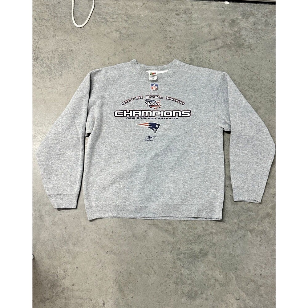 Vintage New England Patriots Crewneck Superbowl XXXIV